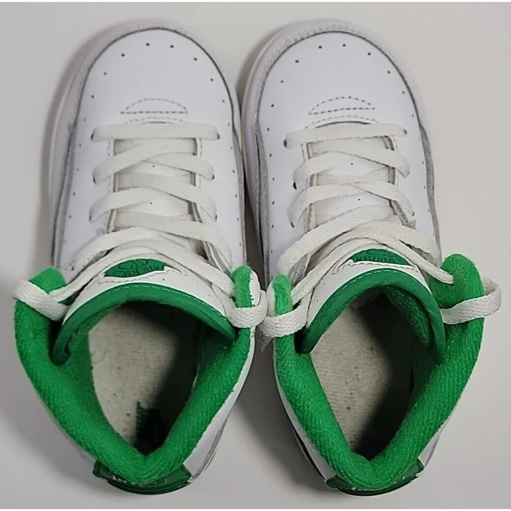 Air Jordan 2 Retro Lucky Green size‎ 9C Toddler shoes DQ8563-103